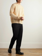 LOEWE - Brushed Wool-Blend Sweater - Yellow