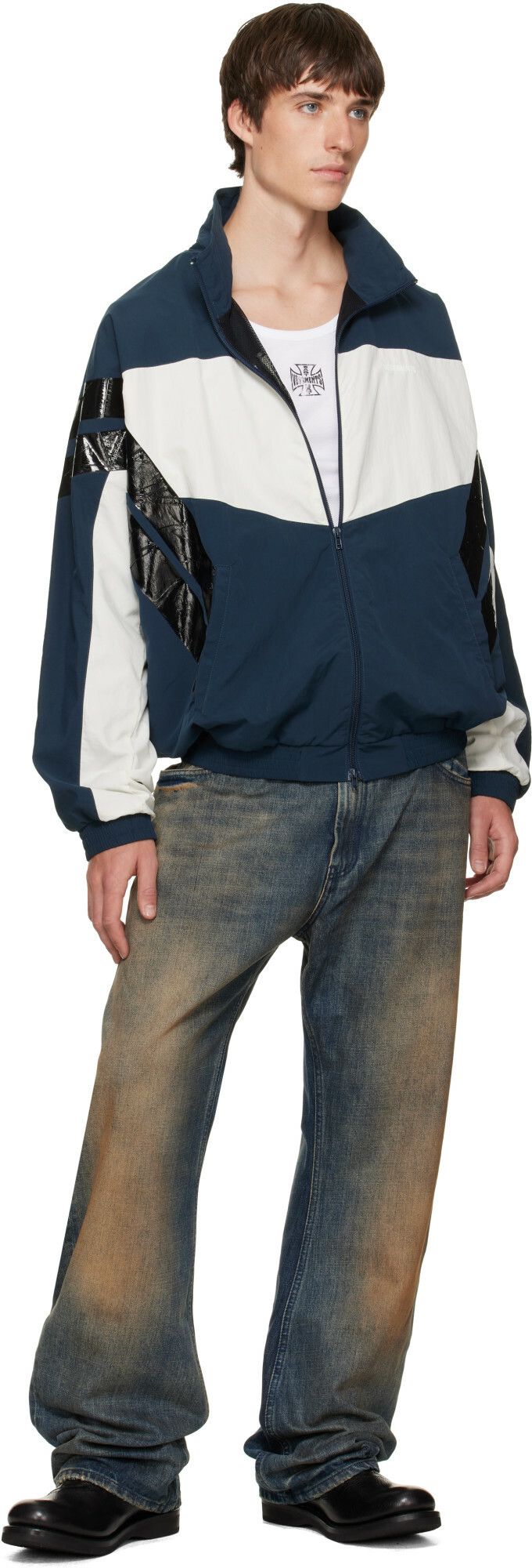 VETEMENTS Blue O-Leg Jeans