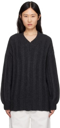 Interior Black 'The Drew' Sweater