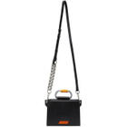 Heron Preston Black Carabiner Shoulder Bag