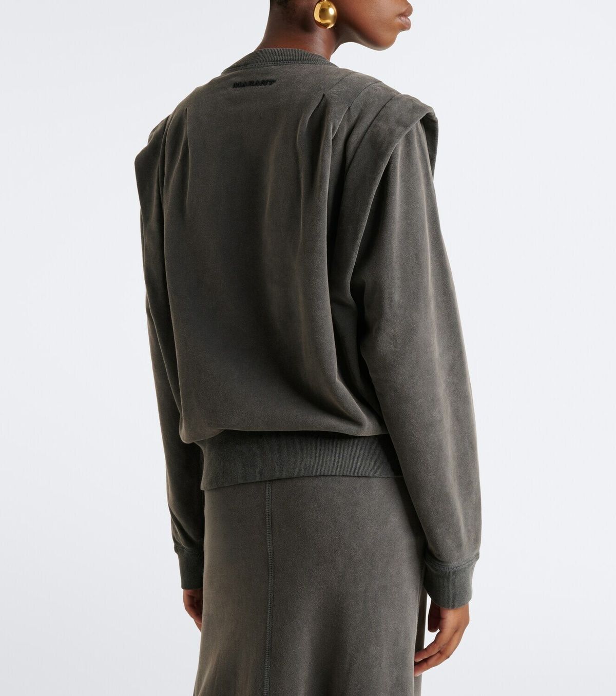 Marant Etoile Soldy cotton jersey sweatshirt