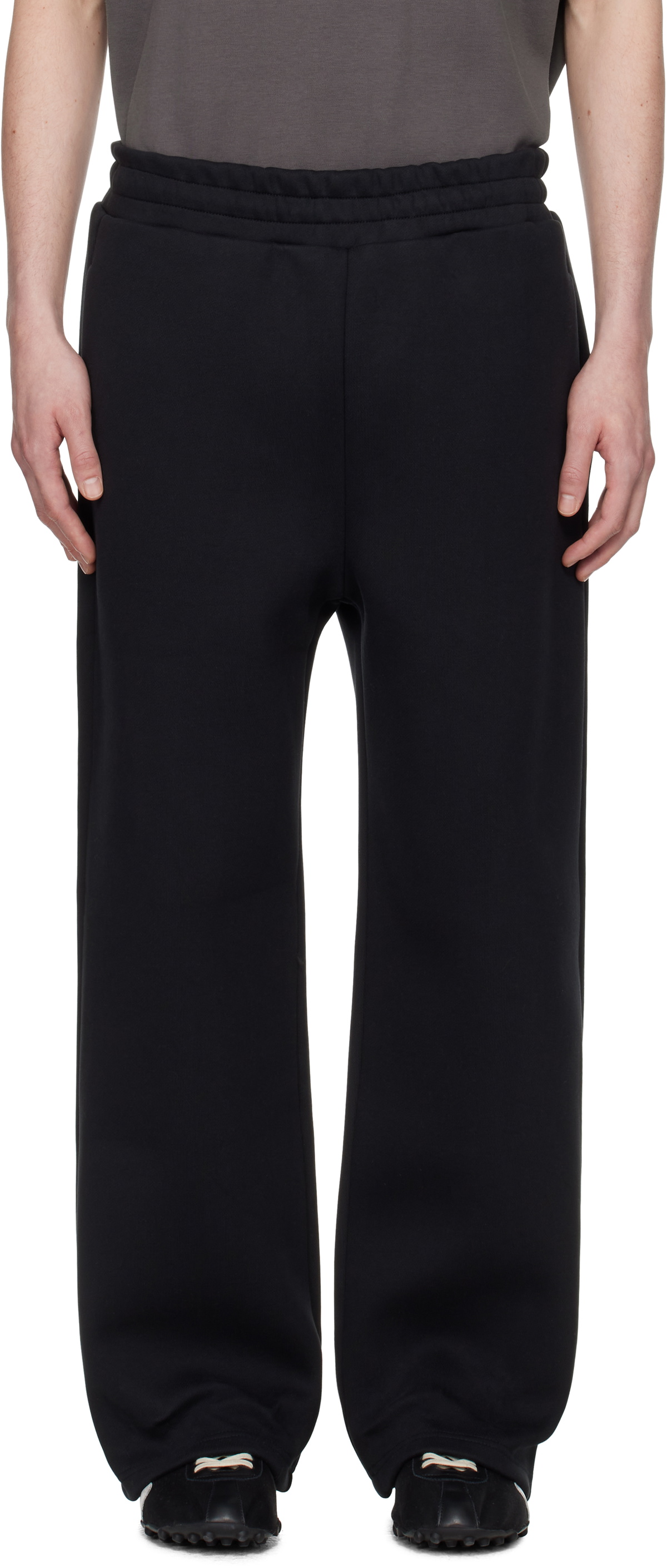 Seventh Black V2 Stacks Lounge Pants