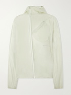On - Post Archive Faction Zero Logo-Print Shell Jacket - Neutrals