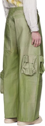 Collina Strada Green Lawn Cargo Pants