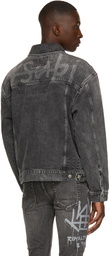 Ksubi Grey Denim Oh G Jacket