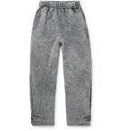 A-COLD-WALL* - Acid-Washed Loopback Cotton-Jersey Sweatpants - Black