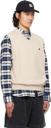 Carhartt Work In Progress Beige Madison Vest