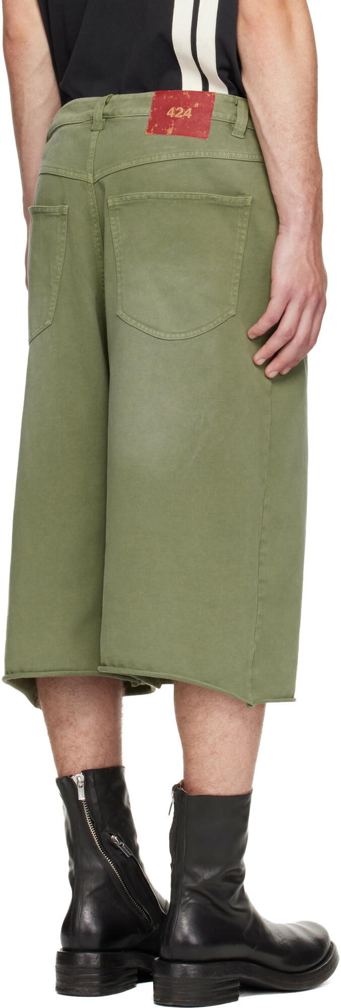 424 Green Big Daddy Sweat Shorts