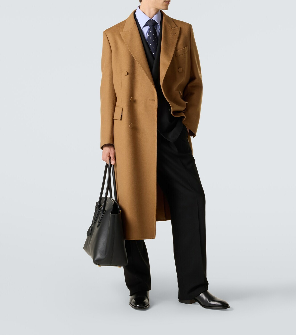 Tom Ford Double-breasted wool and cashmere coat
