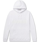 Givenchy - Logo-Detailed Loopback Cotton-Jersey Hoodie - White