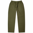 Service Works Men's Classic Canvas Chef Pants in Olive