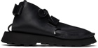 Jil Sander Black Mid-Cut Desert Boots