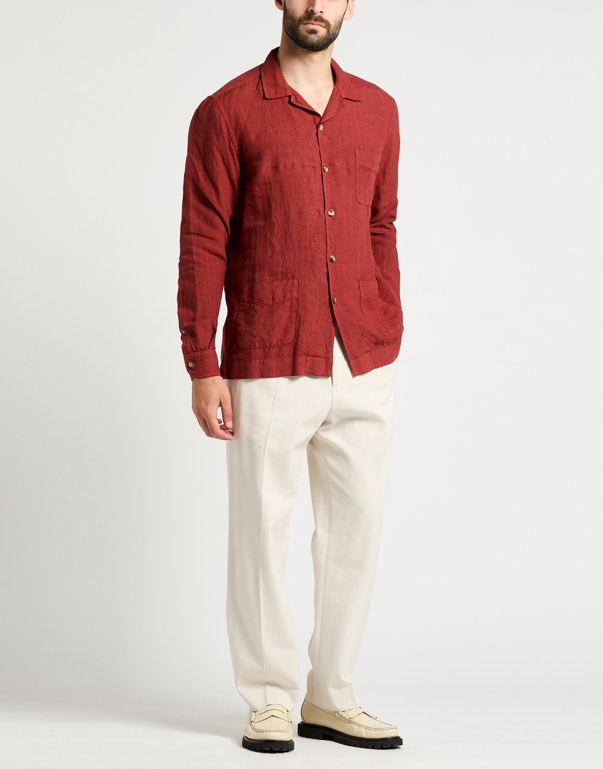 Boglioli Mens Jacket Brick