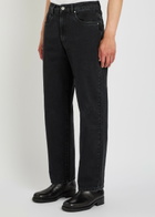 Mki Miyuki Zoku Classic Straight-leg Jeans Black