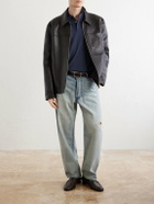 Paul Smith - Leather Jacket - Brown
