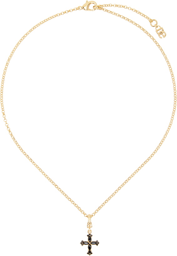Photo: Dolce&Gabbana Gold Cross Necklace