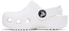 Crocs Baby White Classic Clogs