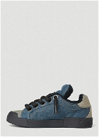 Dolce & Gabbana - Patch Denim Sneakers in Blue
