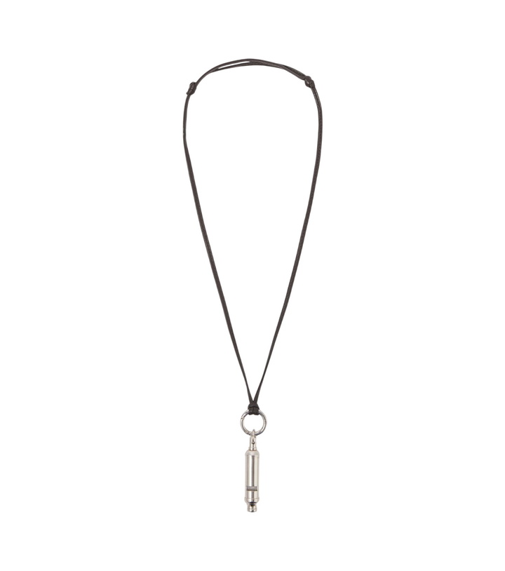 Photo: Lemaire Acme leather pendant necklace