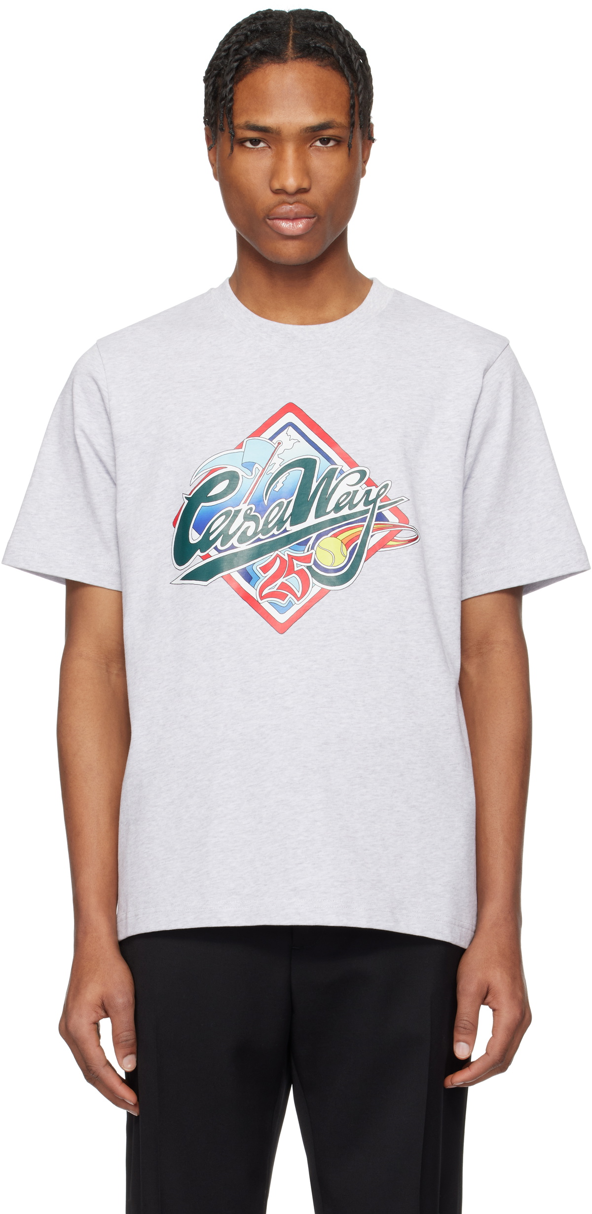 Tシャツ・カットソー Casablanca CASA WAY WORLD SERIES TSHIRT (MS25JTS001 02) REF! – Casablanca