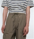 Comme des Garcons Homme - Cotton drawstring shorts