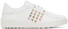 Valentino Garavani White Untitled Open Sneakers