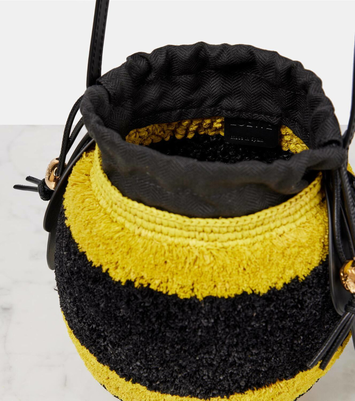 Loewe Paula's Ibiza Bee raffia crossbody bag