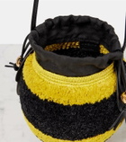 Loewe Paula's Ibiza Bee raffia crossbody bag
