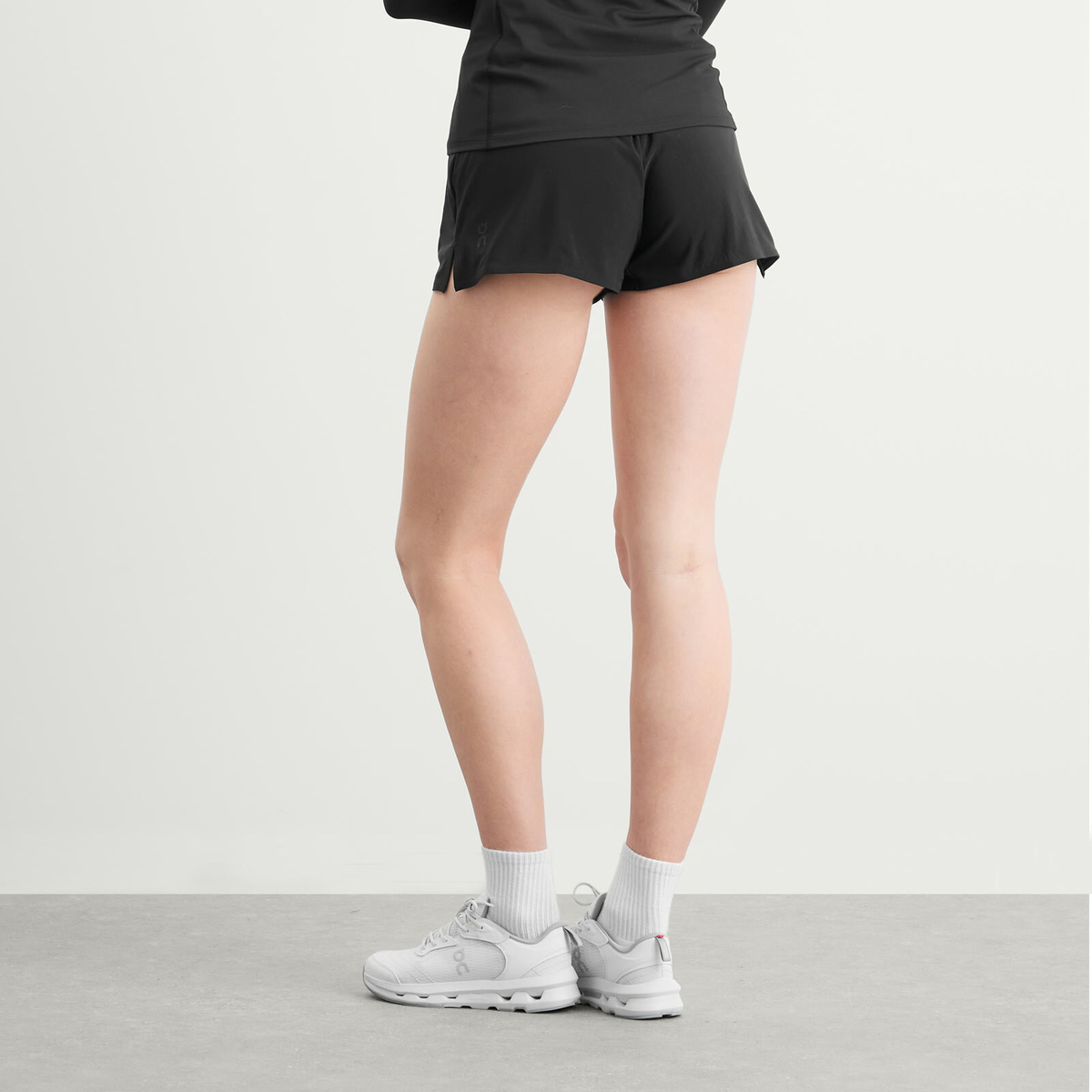 ON Women's x Zendaya Mesh Shorts in Black