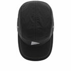 Gramicci Men's x And Wander Patchwork Wind Cap in Black