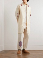 Adish - The Inoue Brothers Makhlut Embroidered Cotton-Canvas Coat - White