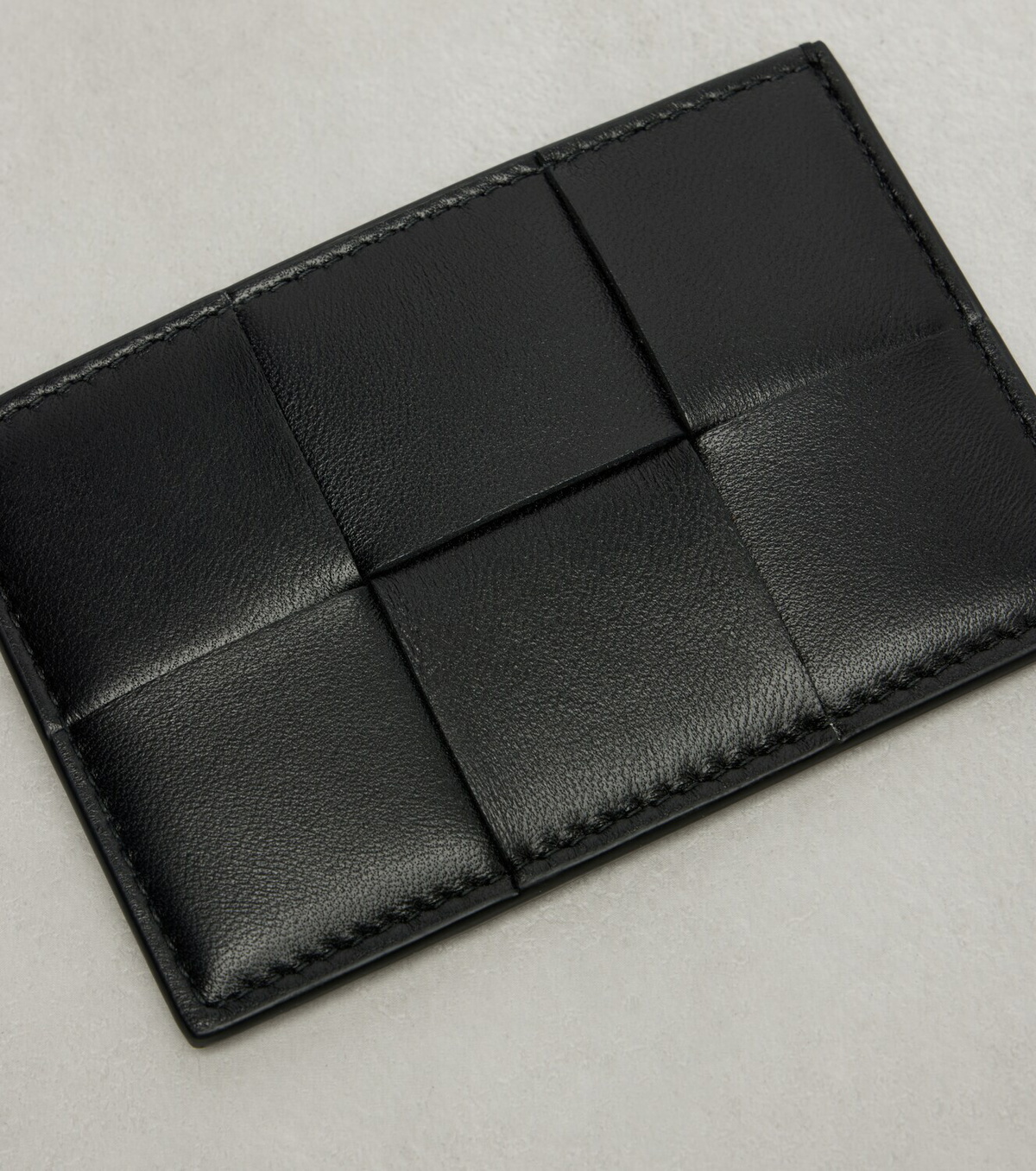 Bottega Veneta Cassette Intreccio leather card holder