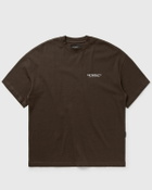 Reternity CREATIVE DEPT T-SHIRT Brown Mens Shortsleefe