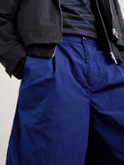 C.P. Company - Straight-Leg Shell Shorts - Blue