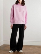 Mastermind World - Glittered Logo-Print Cotton-Jersey Hoodie - Pink