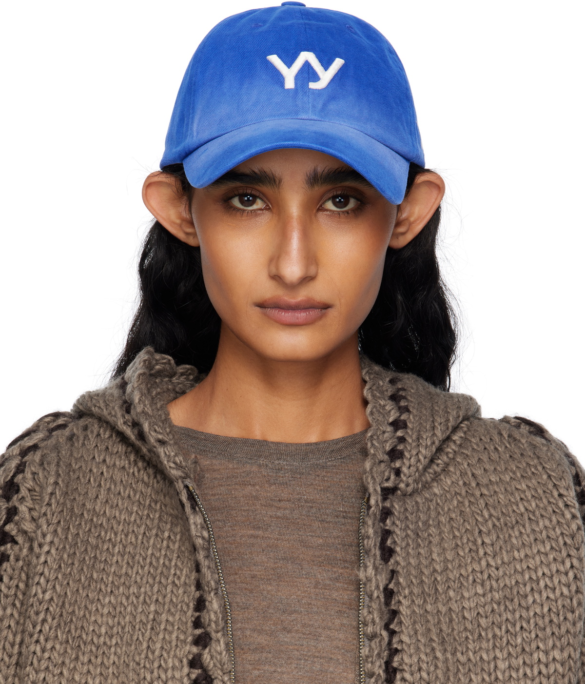 帽子 Open YY COTTON BALL CAP / BRW OPEN YY Black 'YY' Ball Cap OPEN YY