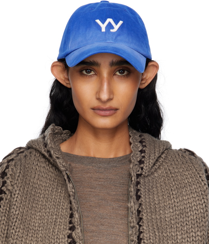 Photo: OPEN YY Blue 'Yy' Gradient Ball Cap