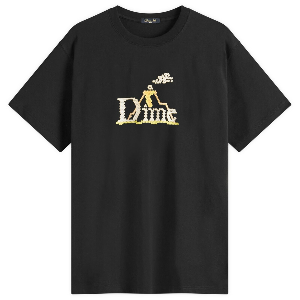 Dime Men's Classic Lightbright T-Shirt in Black
