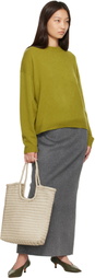 Dragon Diffusion Gray NS Diagonal Tote