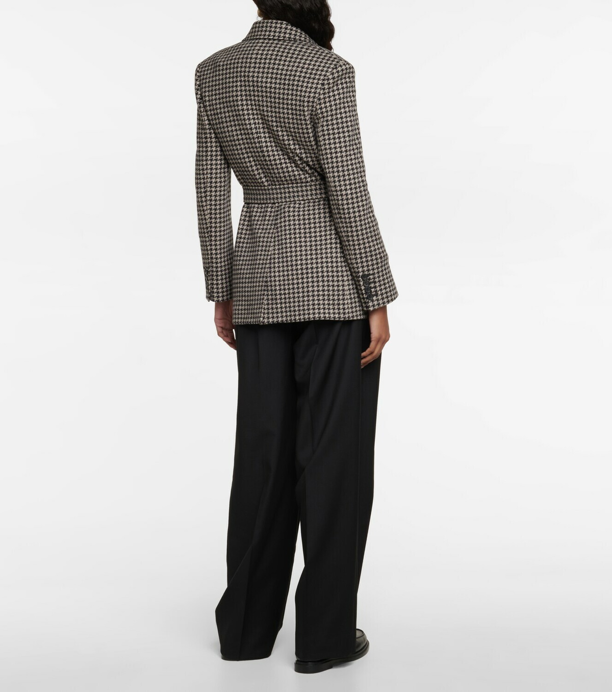 Max Mara Houndstooth Jacket - Women's M