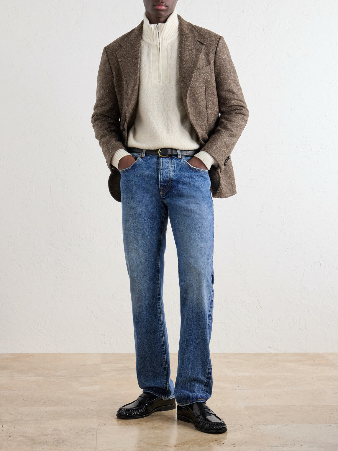 Fortela - Slim-Fit Straight-Leg Jeans - Blue