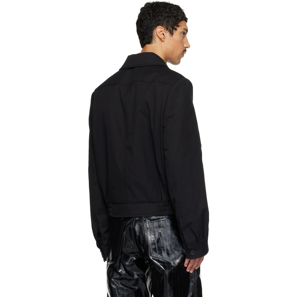 Dries Van Noten Black Wool Jacket