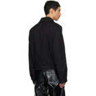 Dries Van Noten Black Wool Jacket