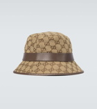 Gucci - GG canvas fedora hat