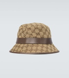 Gucci - GG canvas fedora hat