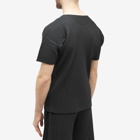 Homme Plissé Issey Miyake Men's Pleated T-Shirt in Black