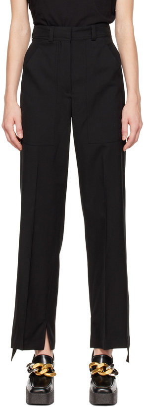 Photo: Stella McCartney Black Creased Trousers