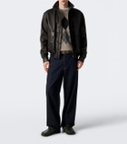 Arch4 Mr Hambley argyle cashmere sweater