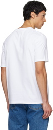 Balmain White Couture Label T-shirt