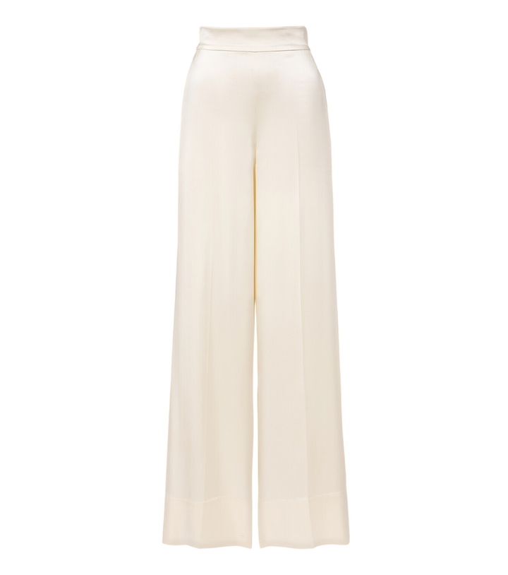 Photo: Joseph Dijon silk satin wide-leg pants